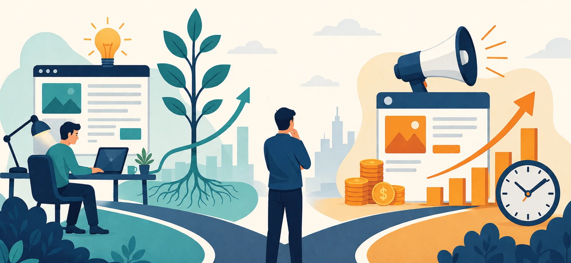 Content Marketing vs Paid Ads: What Should You Invest in First?