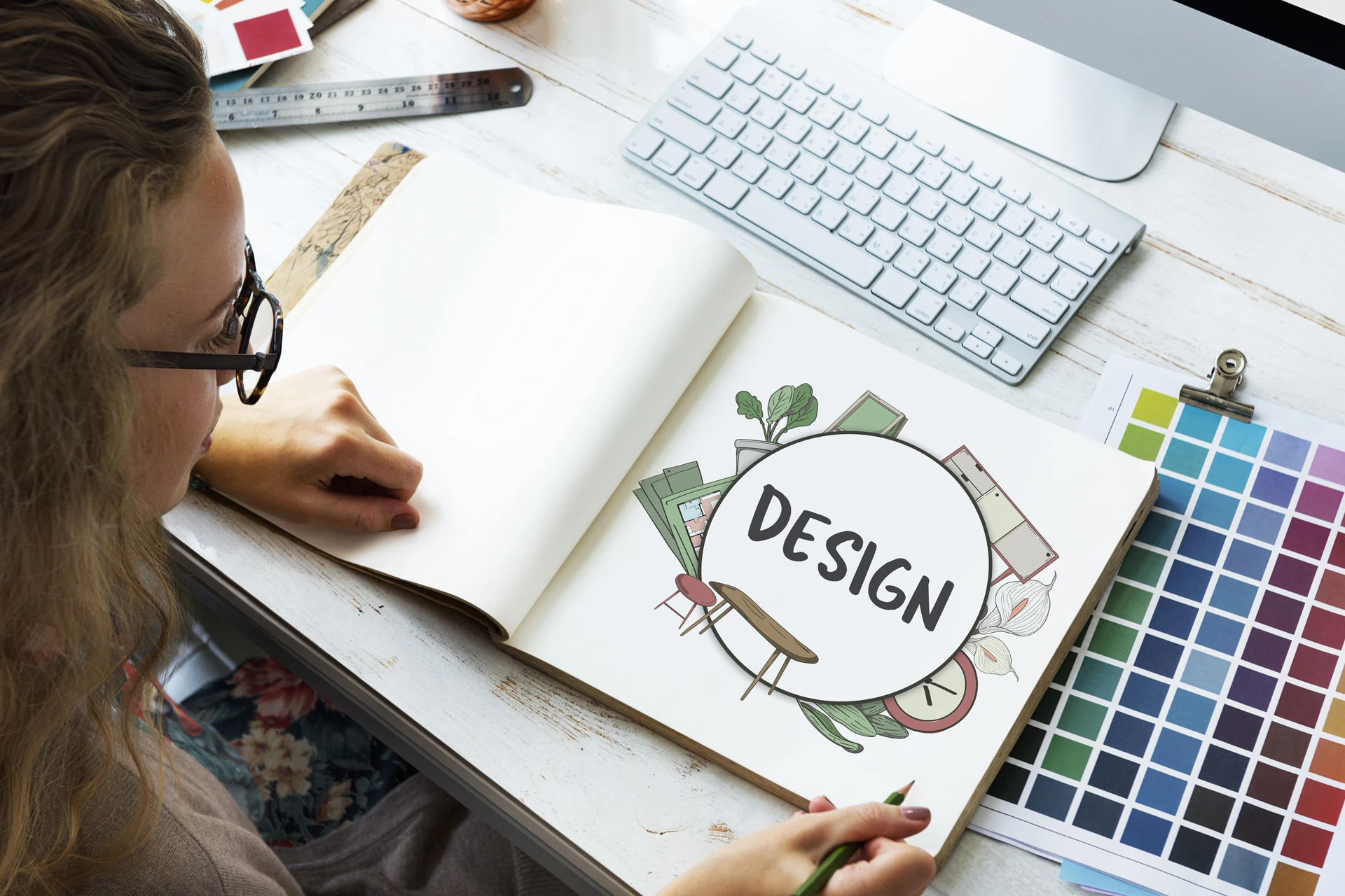 Buzzlane team working on branding and graphic design India